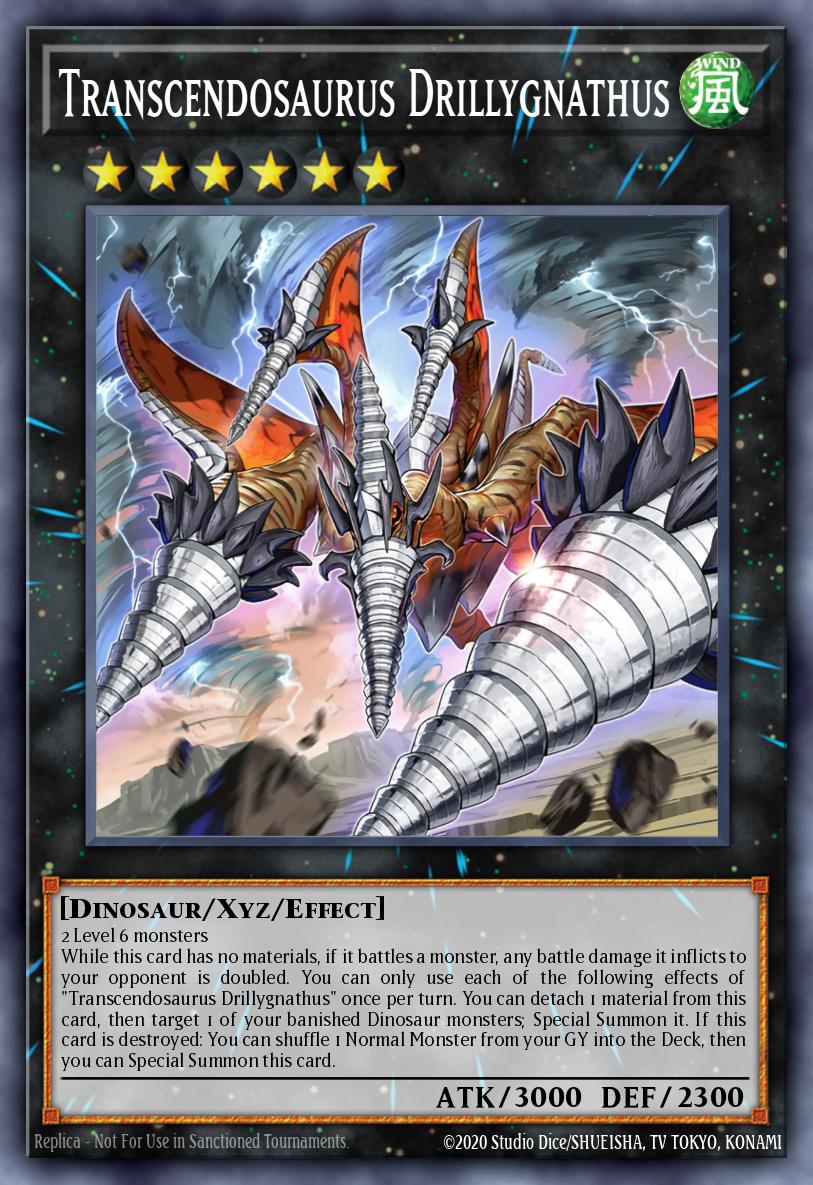 Card Image: Transcendosaurus Drillygnathus