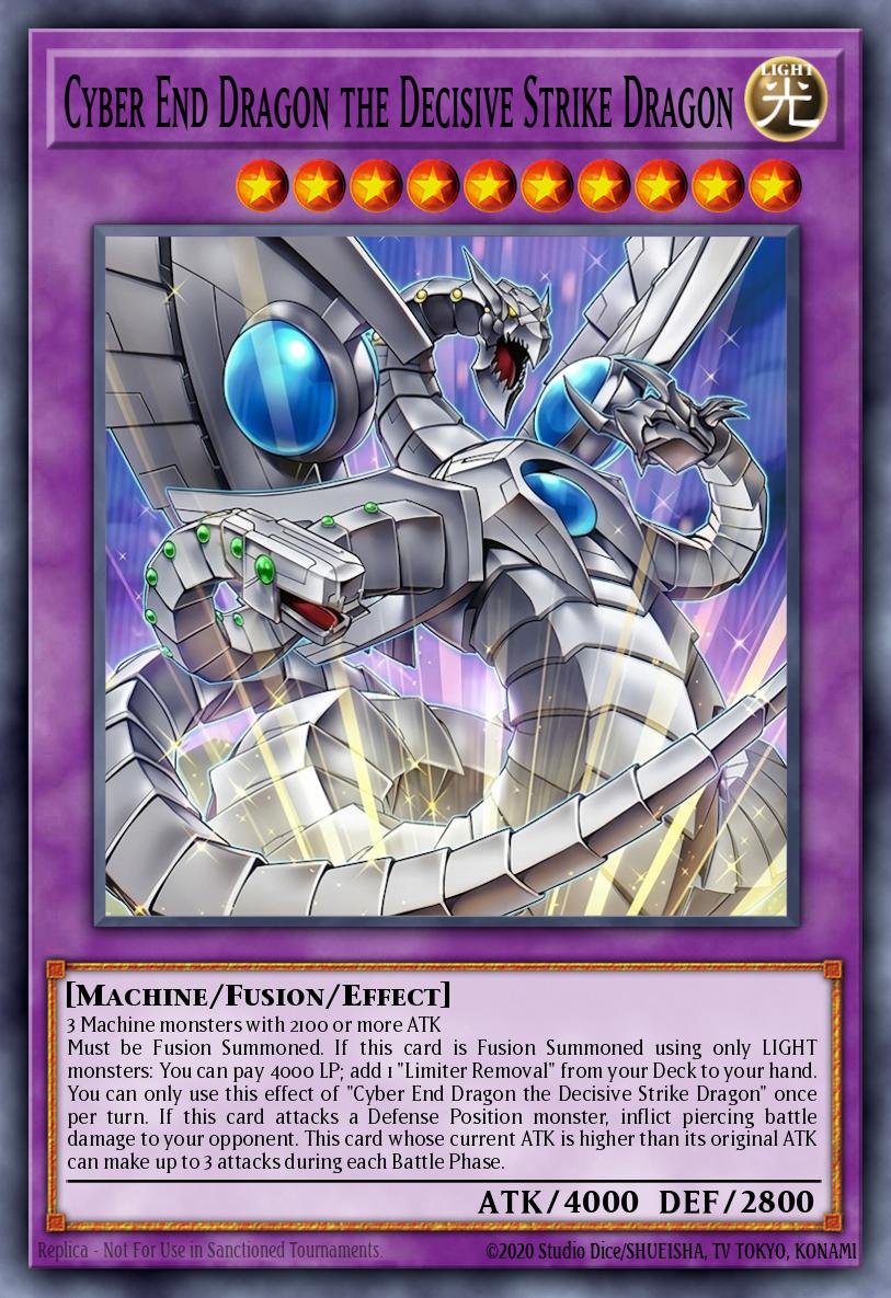 Card Image: Cyber End Dragon the Decisive Strike Dragon
