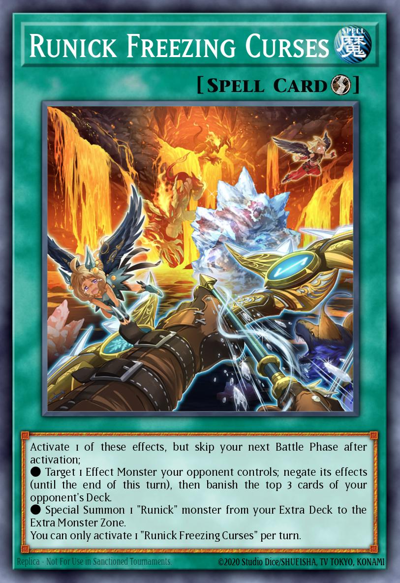 Card Image: Runick Freezing Curses