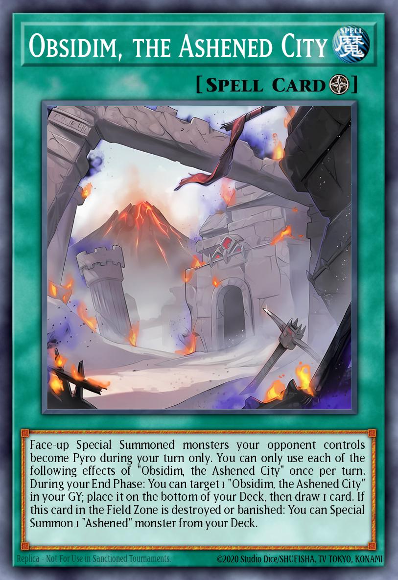 Card Image: Obsidim, the Ashened City