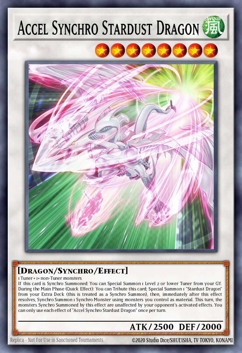 Card Image: Accel Synchro Stardust Dragon