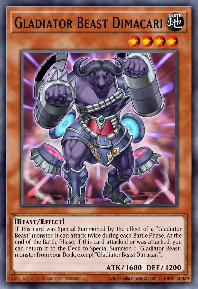 Card Image: Gladiator Beast Dimacari