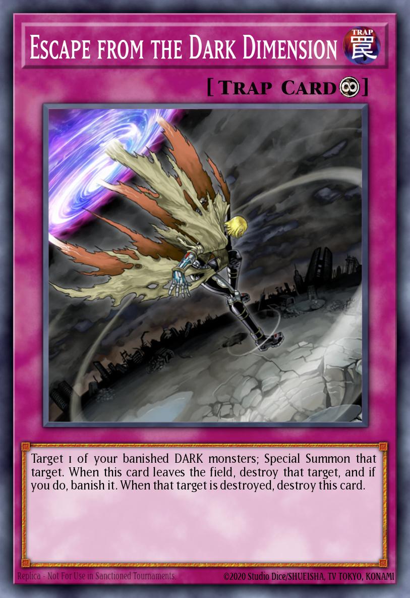 Card Image: Escape from the Dark Dimension