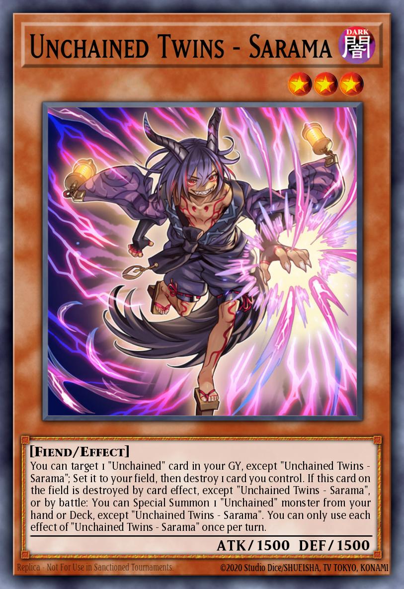 Card Image: Unchained Twins - Sarama