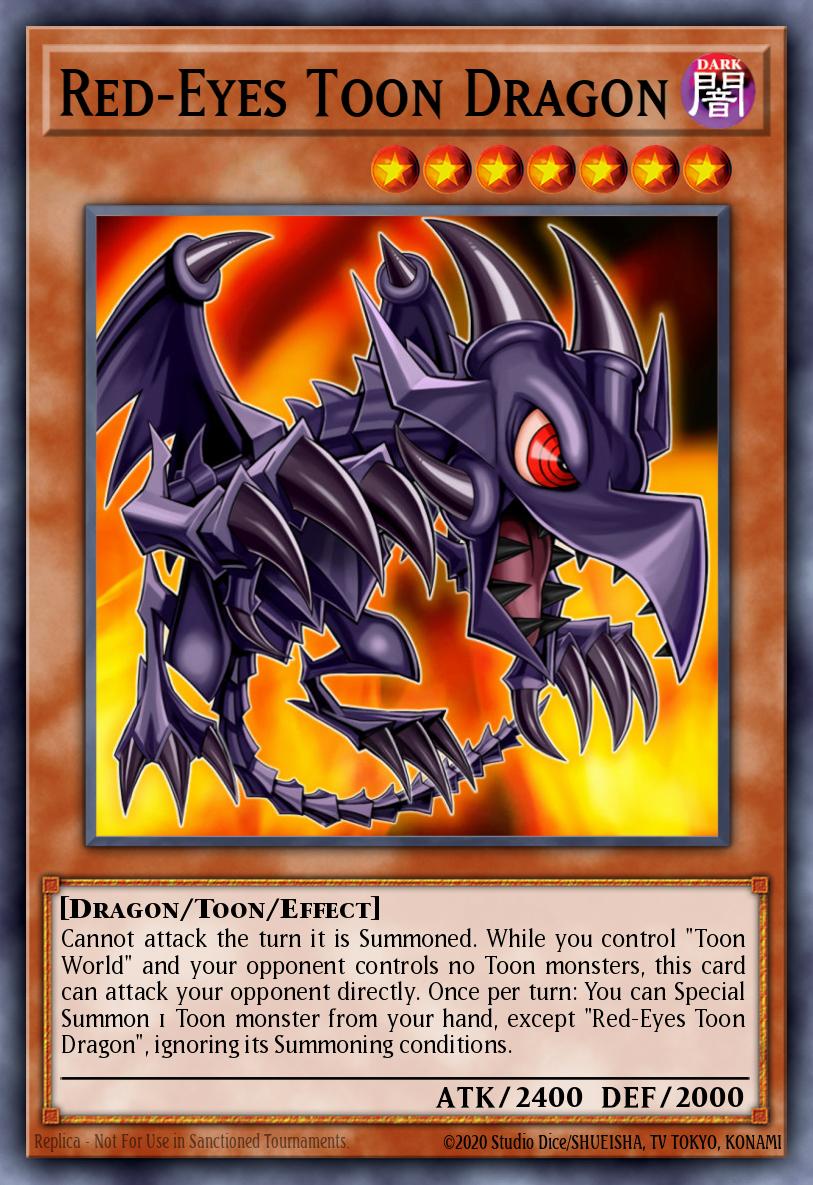 Card Image: Red-Eyes Toon Dragon