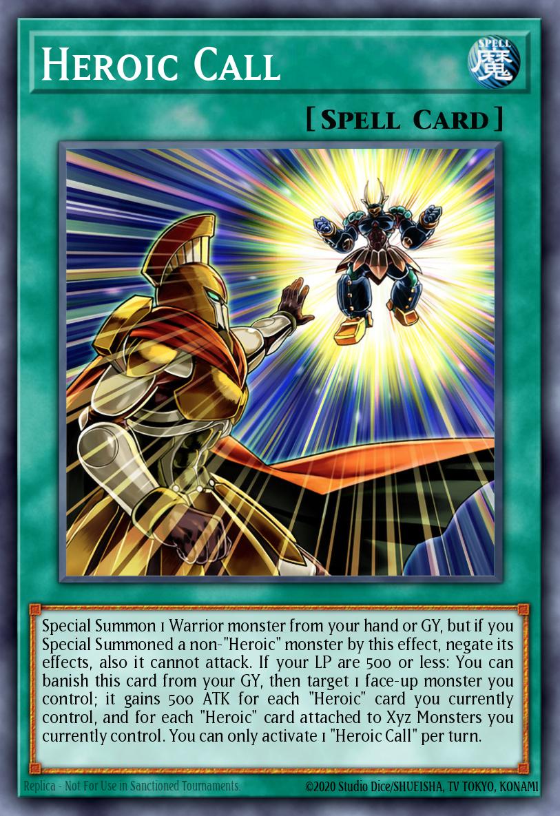 Card Image: Heroic Call