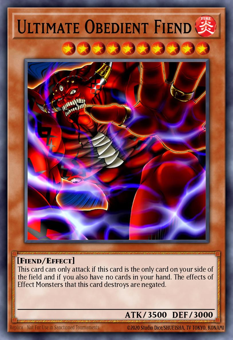 Card Image: Ultimate Obedient Fiend