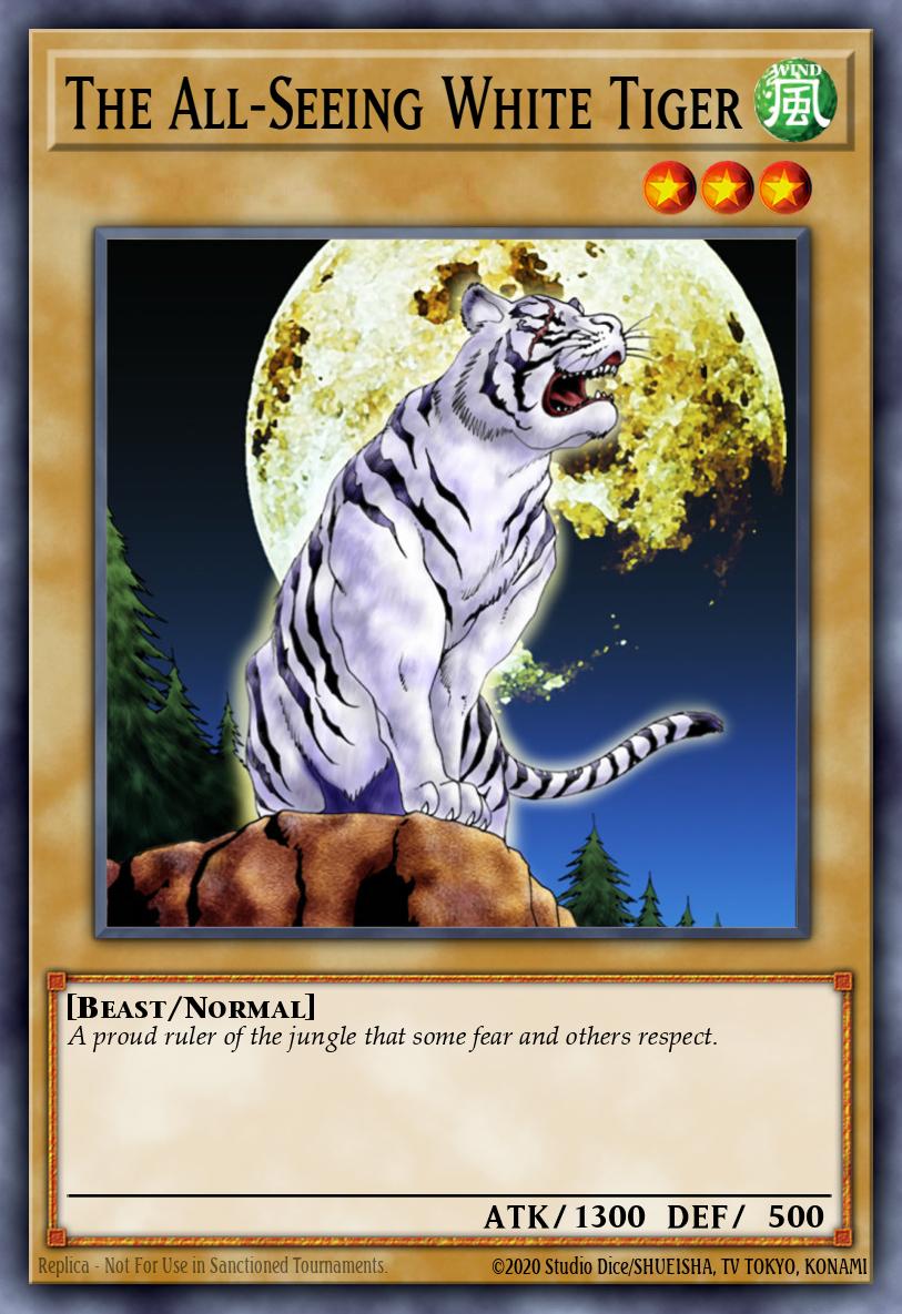 Card Image: The All-Seeing White Tiger
