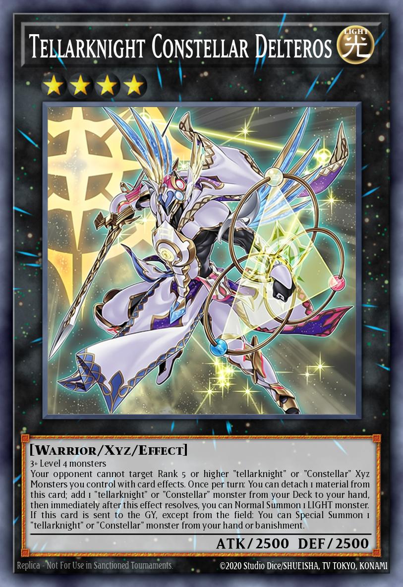 Card Image: Tellarknight Constellar Delteros