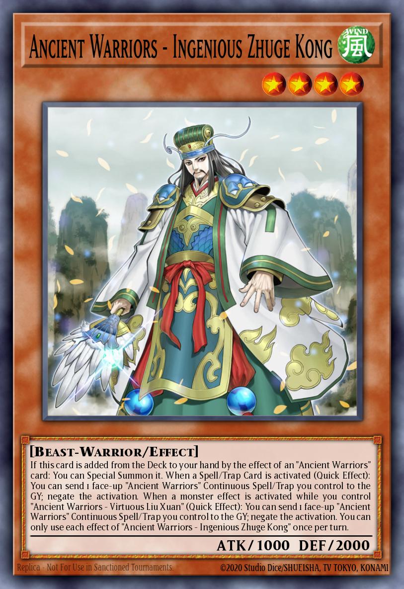 Card Image: Ancient Warriors - Ingenious Zhuge Kong