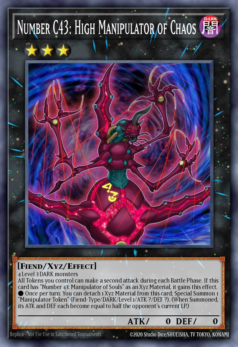 Card Image: Number C43: High Manipulator of Chaos