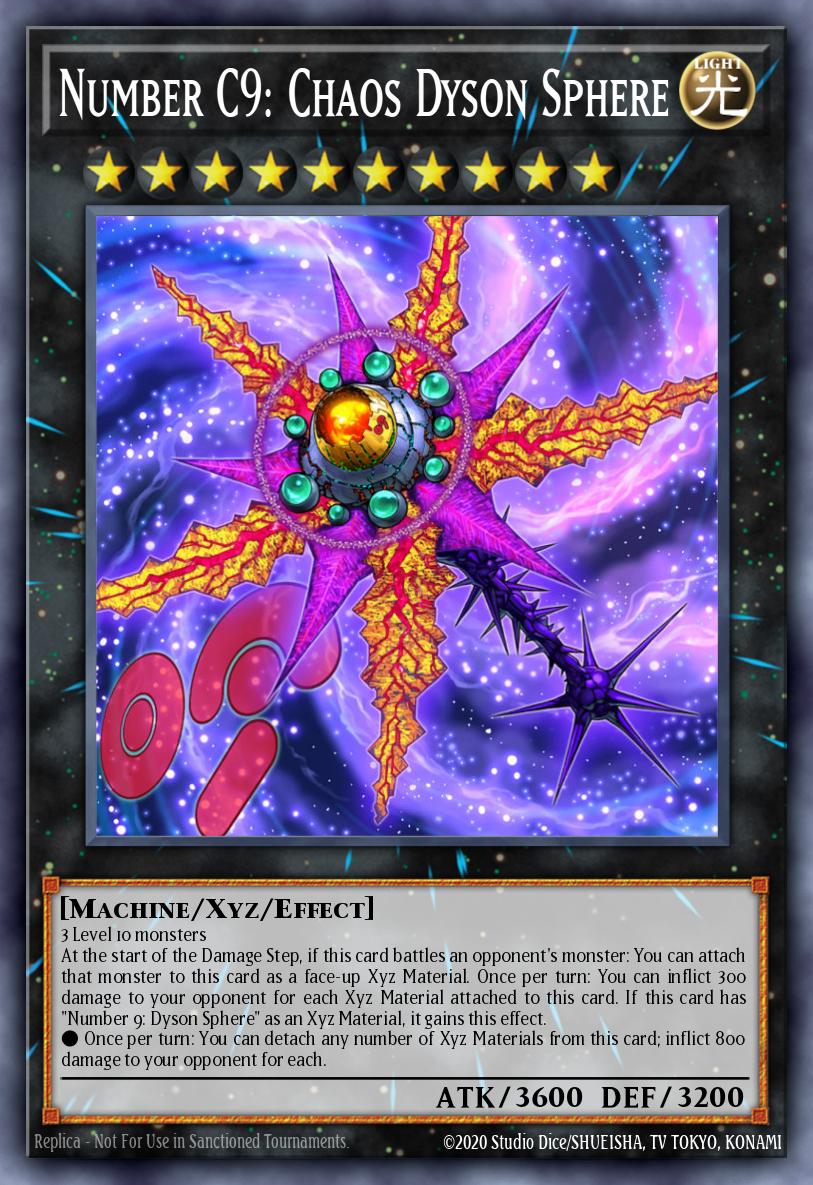 Card Image: Number C9: Chaos Dyson Sphere