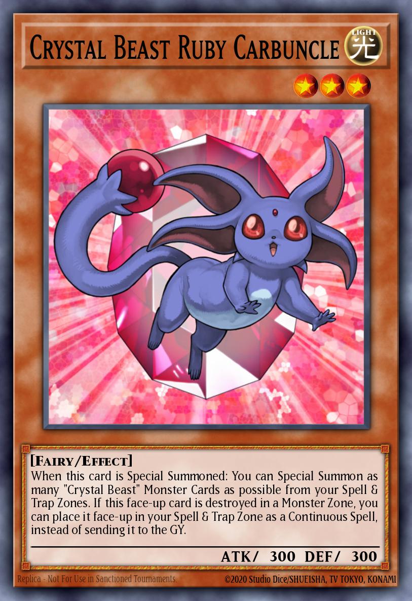 Card Image: Crystal Beast Ruby Carbuncle