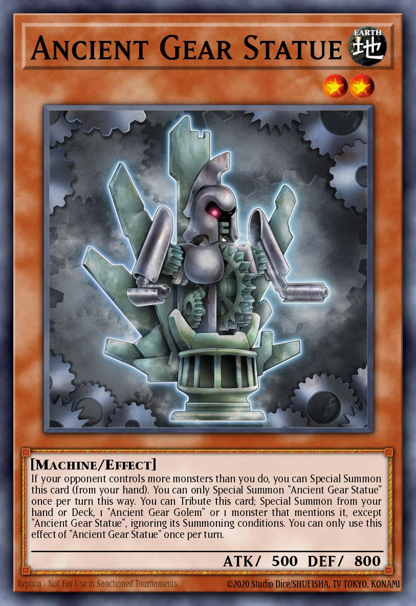 Card Image: Ancient Gear Statue