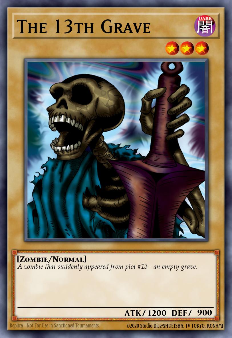 Card Image: The 13th Grave