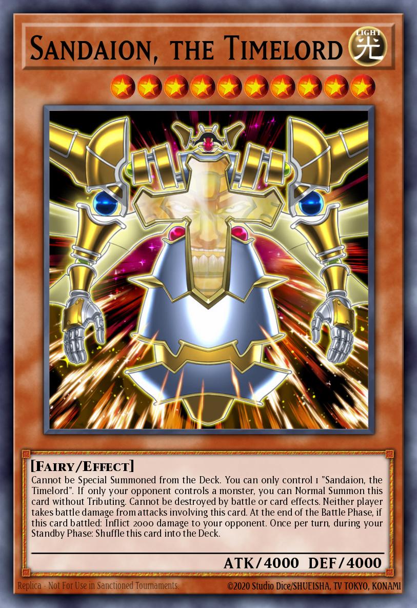 Card Image: Sandaion, the Timelord