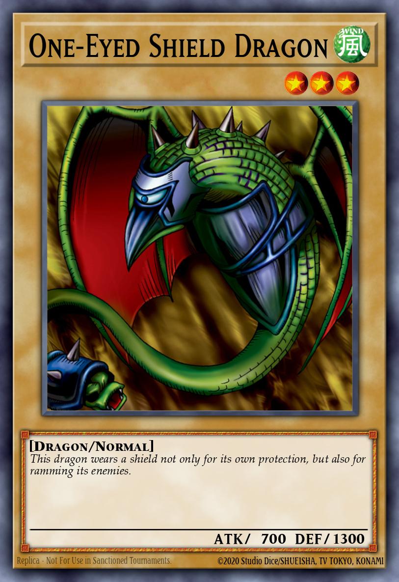 Card Image: One-Eyed Shield Dragon