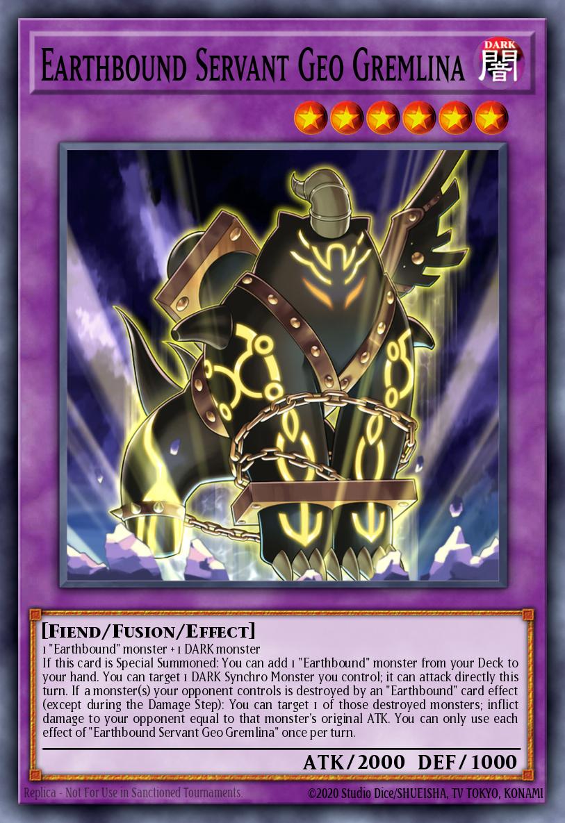 Card Image: Earthbound Servant Geo Gremlina