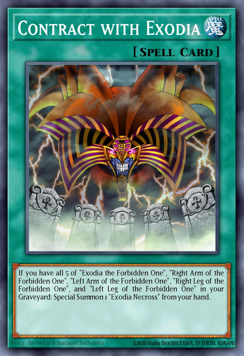 Card Image: Contract with Exodia