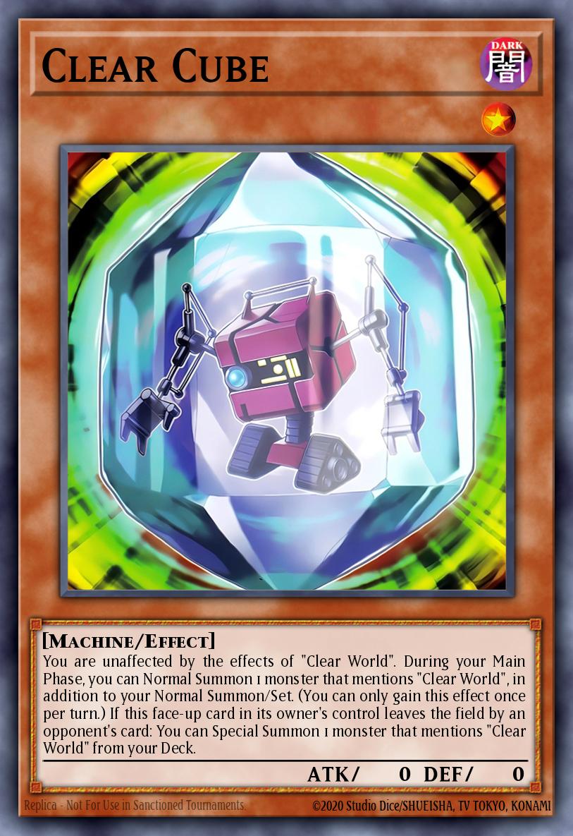 Card Image: Clear Cube