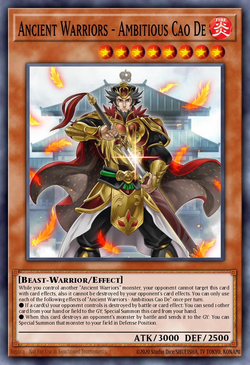 Card Image: Ancient Warriors - Ambitious Cao De