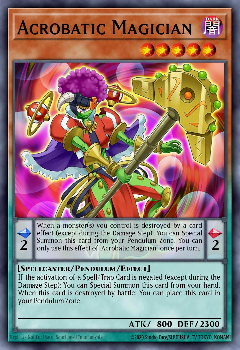 Card Image: Acrobatic Magician