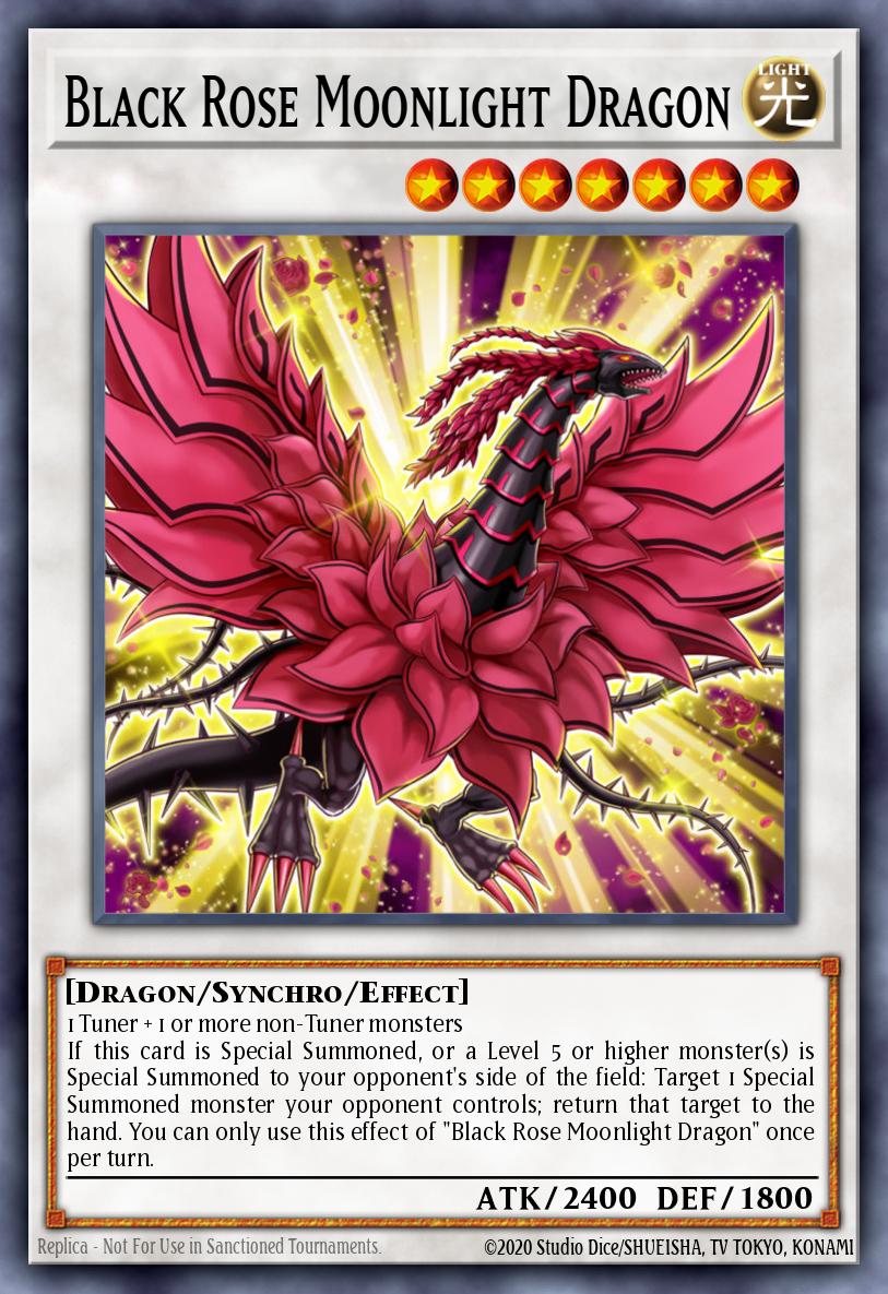 Card Image: Black Rose Moonlight Dragon