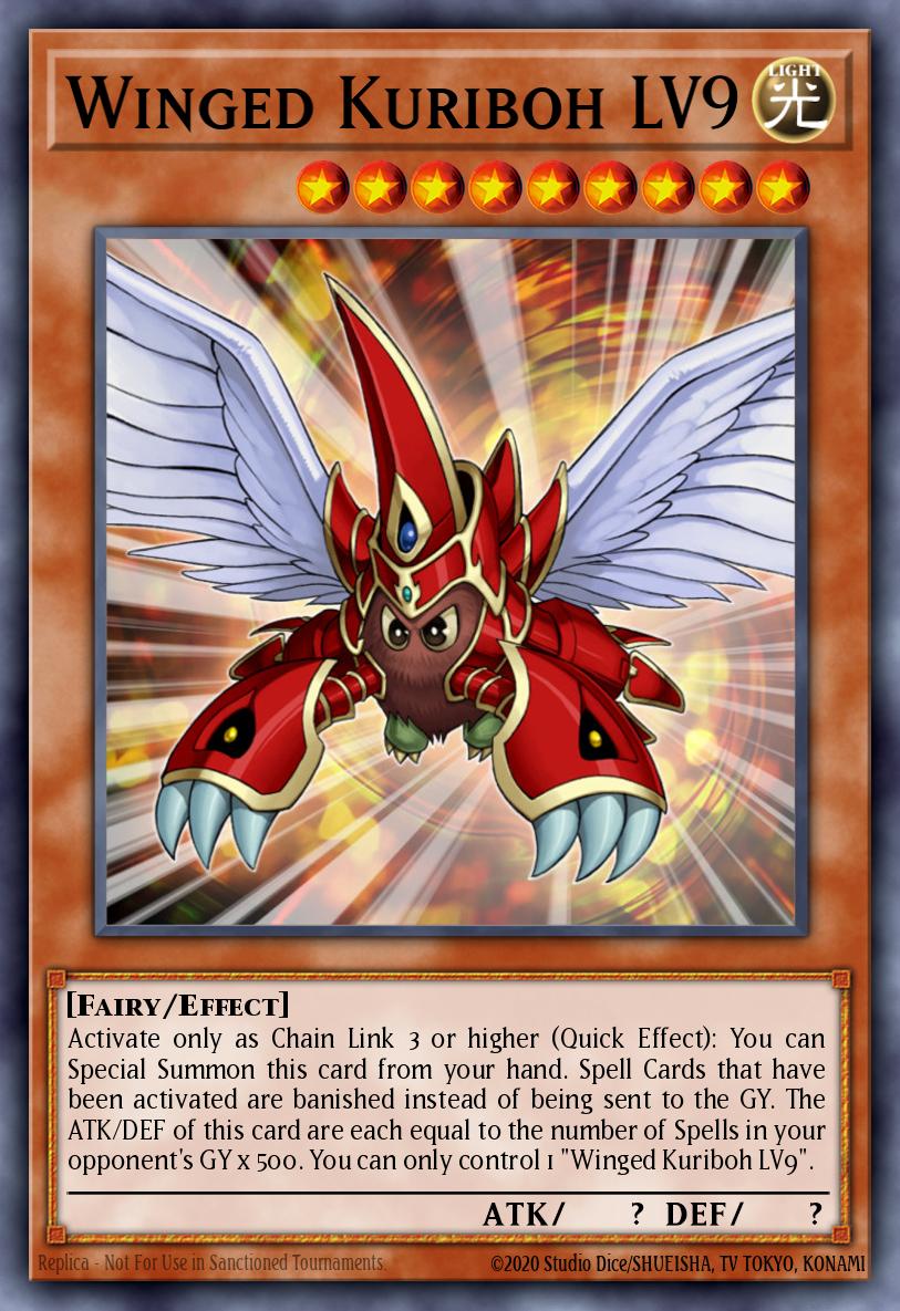 Card Image: Winged Kuriboh LV9