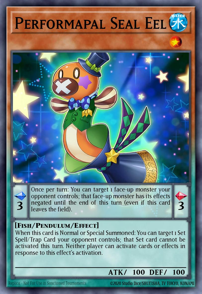 Card Image: Performapal Seal Eel
