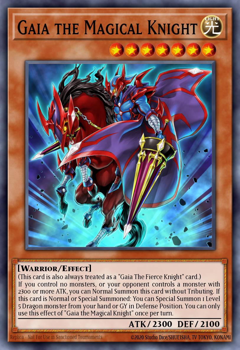 Card Image: Gaia the Magical Knight