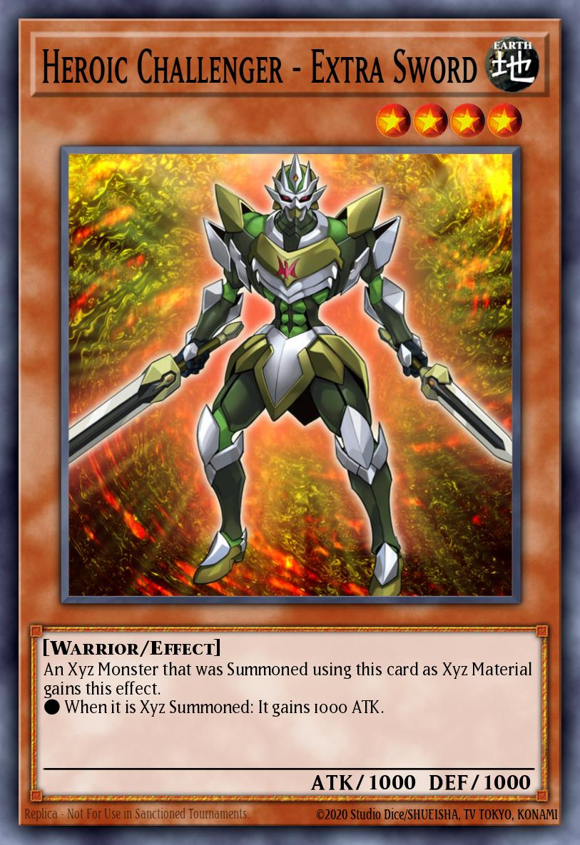 Card Image: Heroic Challenger - Extra Sword