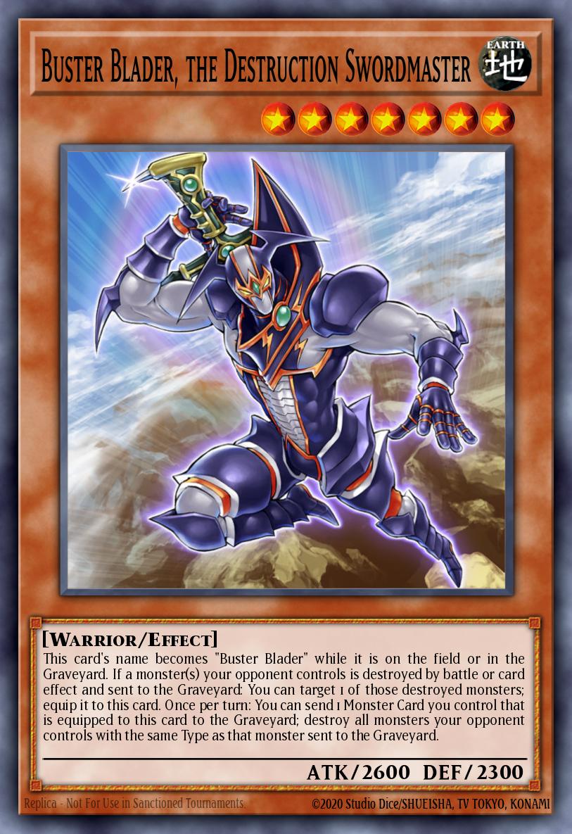 Card Image: Buster Blader, the Destruction Swordmaster