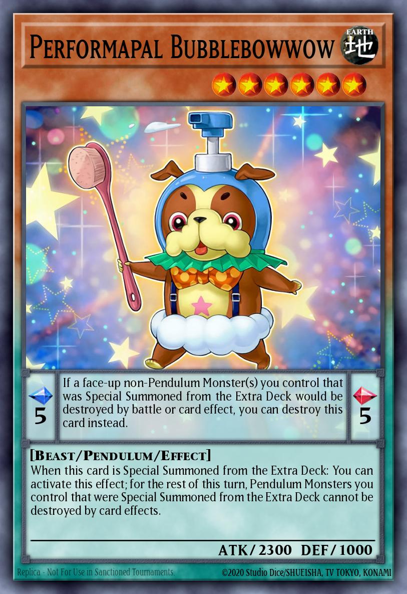 Card Image: Performapal Bubblebowwow