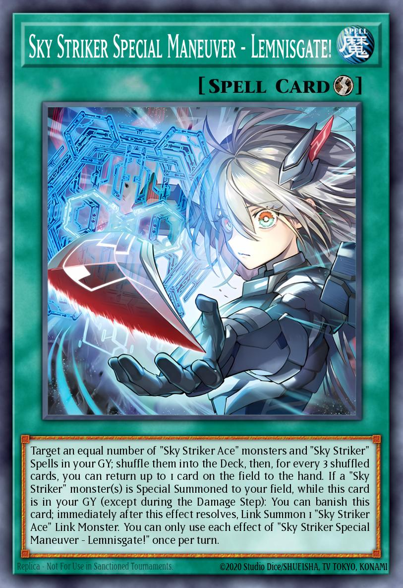 Card Image: Sky Striker Special Maneuver - Lemnisgate!