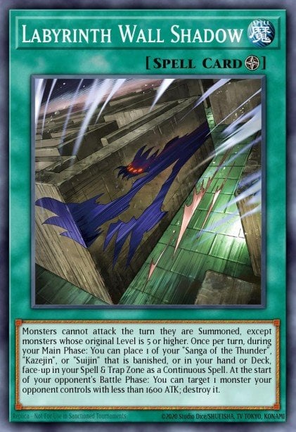 Card Image: Labyrinth Wall Shadow