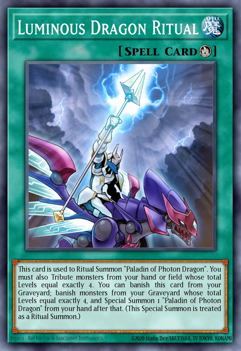 Card Image: Luminous Dragon Ritual