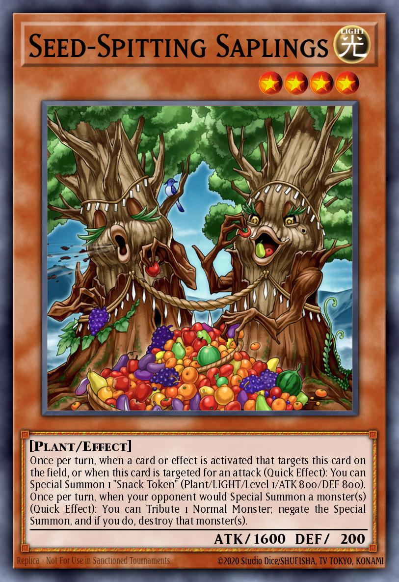 Card Image: Seed-Spitting Saplings