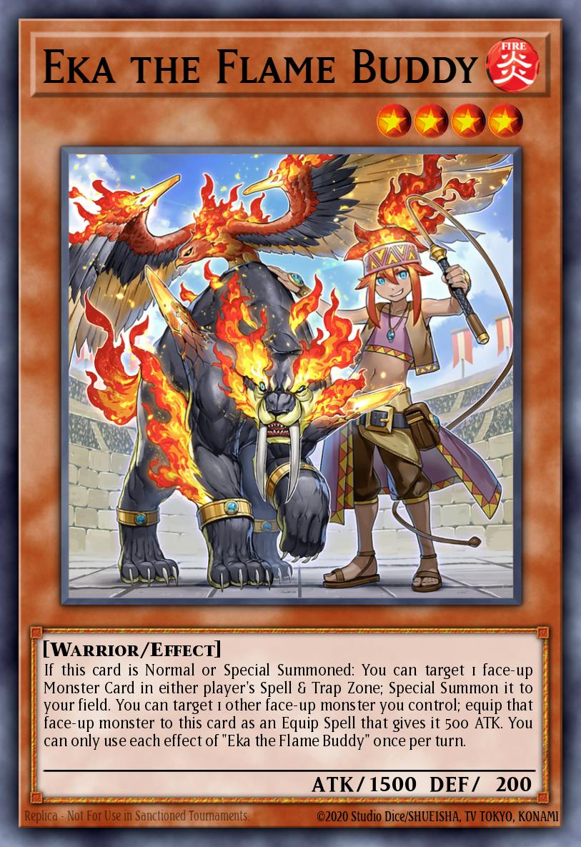 Card Image: Eka the Flame Buddy