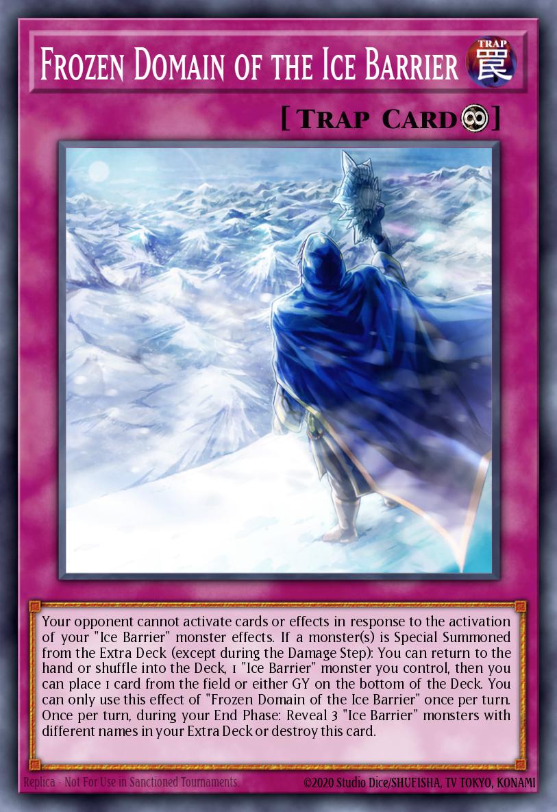 Card Image: Frozen Domain of the Ice Barrier