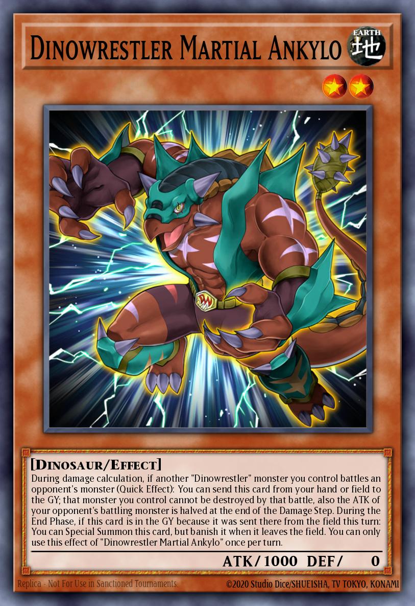 Card Image: Dinowrestler Martial Ankylo