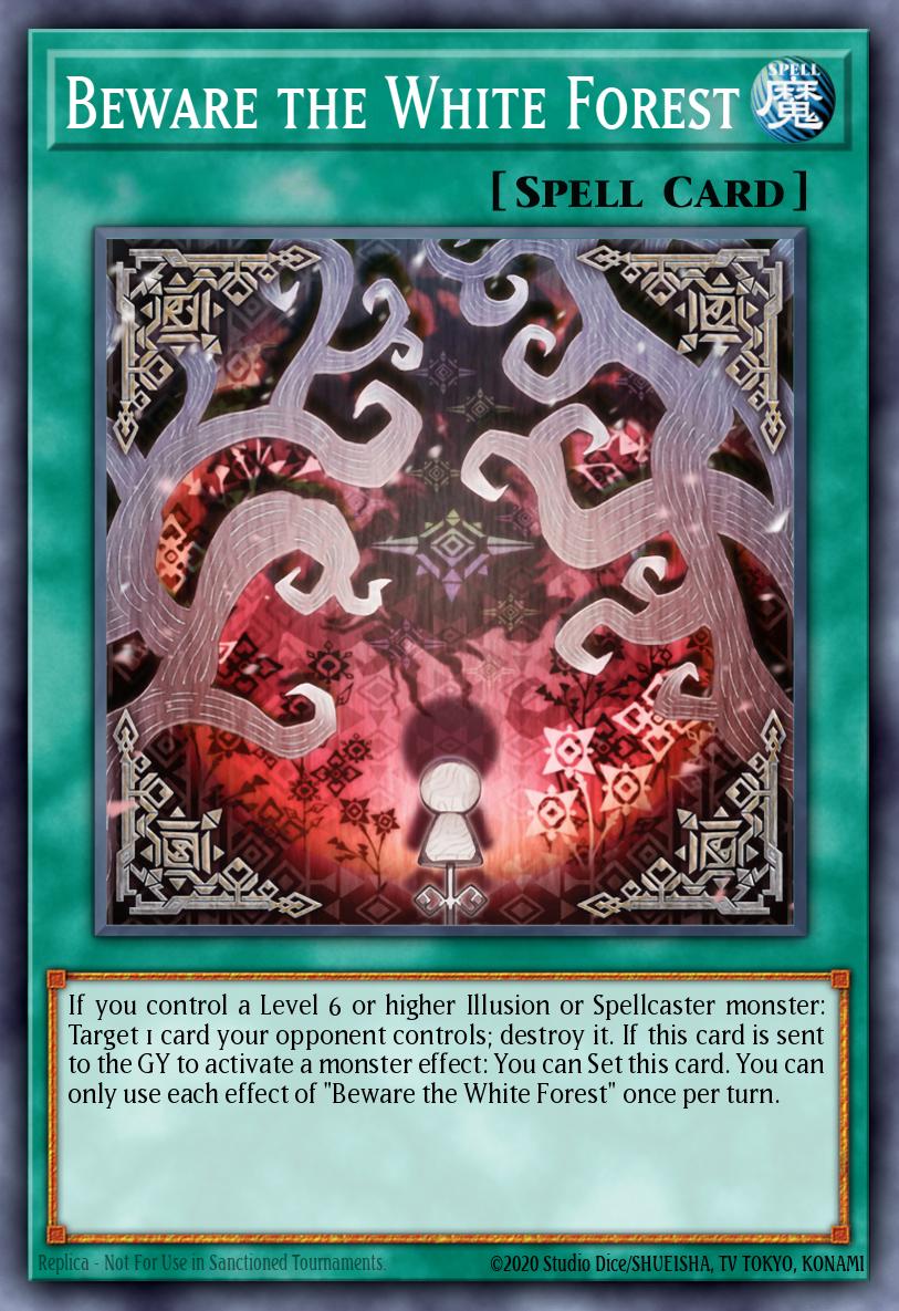 Card Image: Beware the White Forest