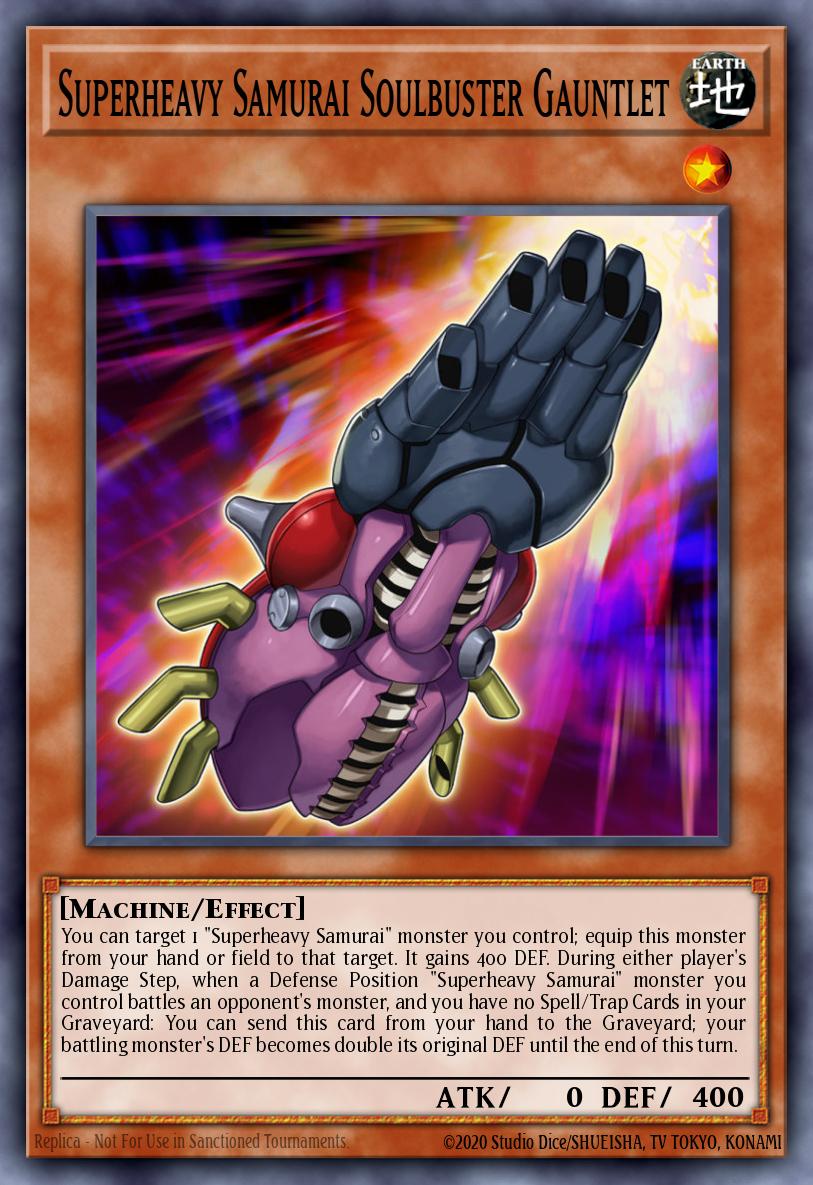Card Image: Superheavy Samurai Soulbuster Gauntlet