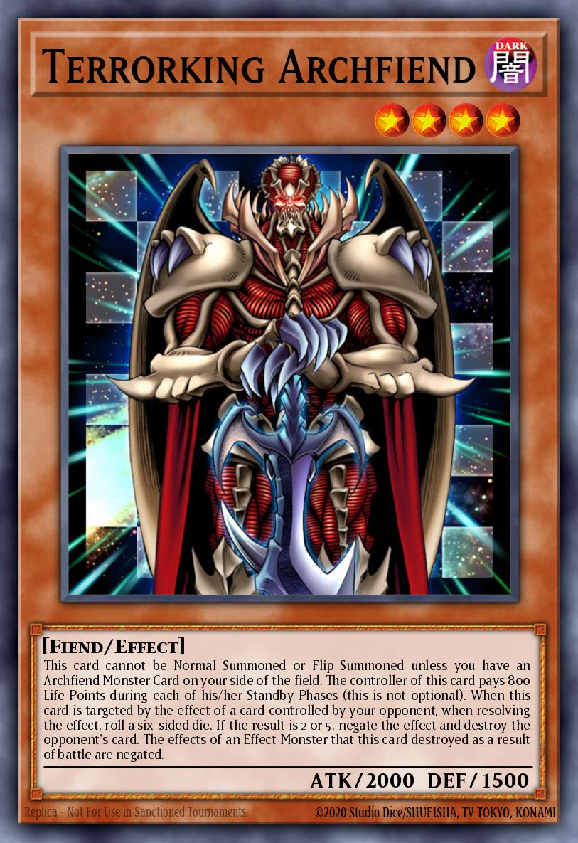 Card Image: Terrorking Archfiend