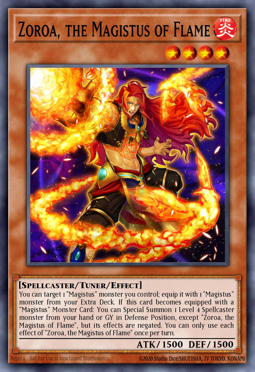 Card Image: Zoroa, the Magistus of Flame