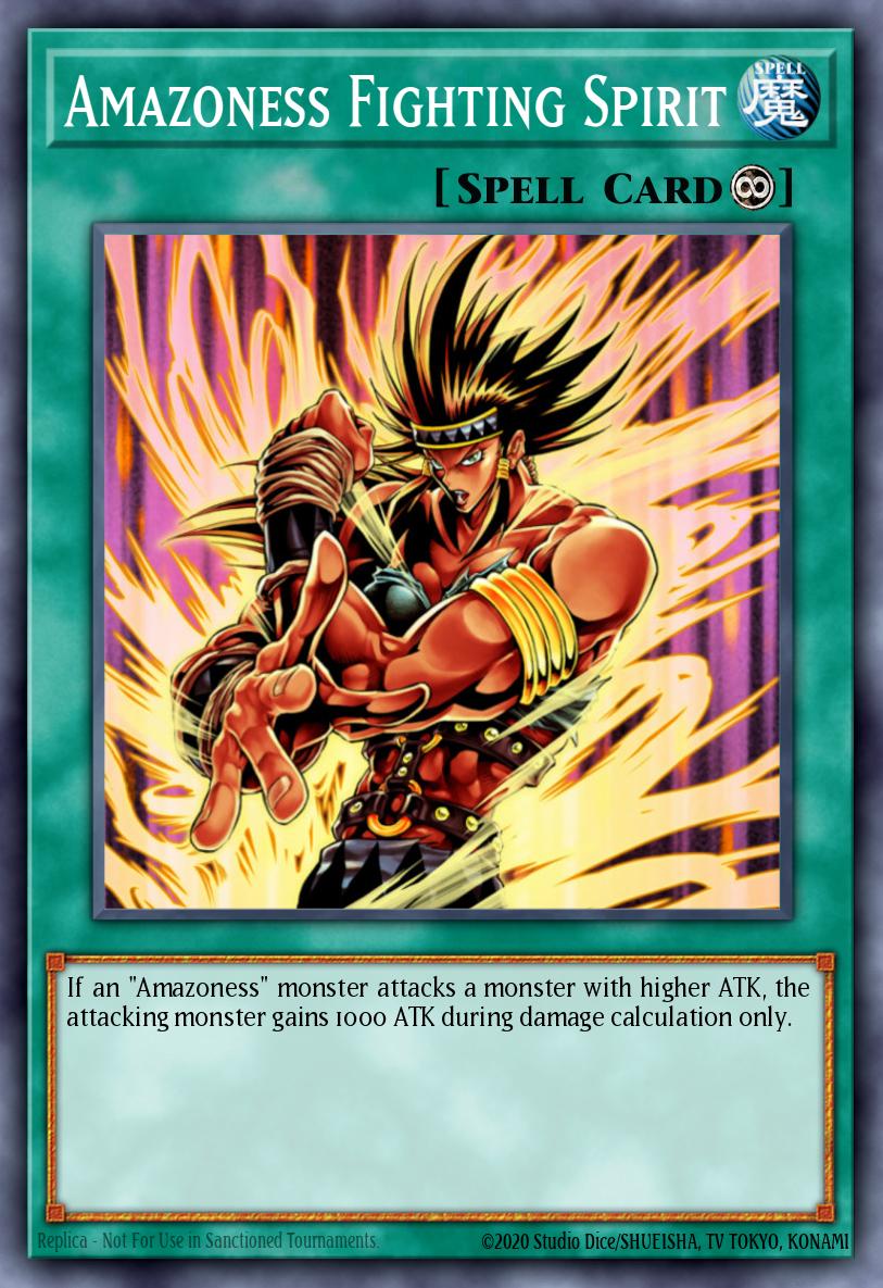 Card Image: Amazoness Fighting Spirit