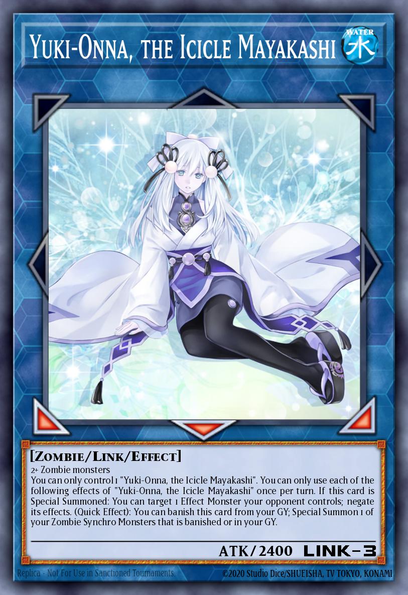 Card Image: Yuki-Onna, the Icicle Mayakashi