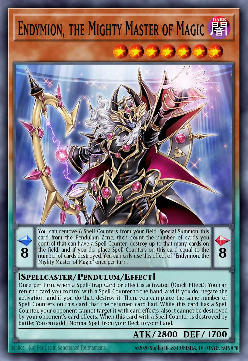 Card Image: Endymion, the Mighty Master of Magic
