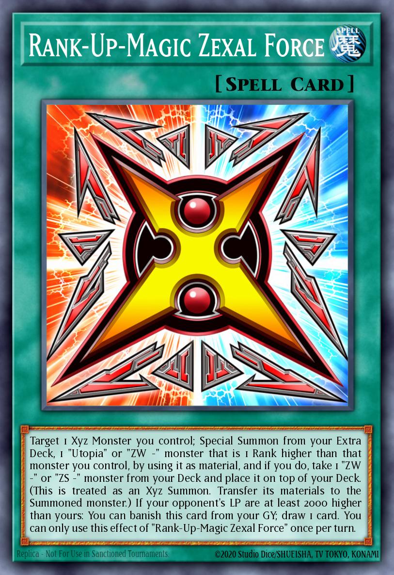 Card Image: Rank-Up-Magic Zexal Force