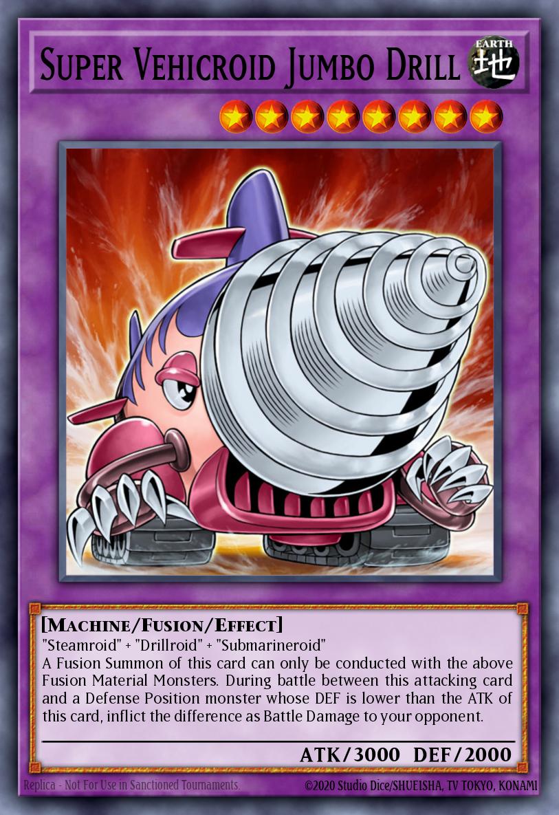 Card Image: Super Vehicroid Jumbo Drill