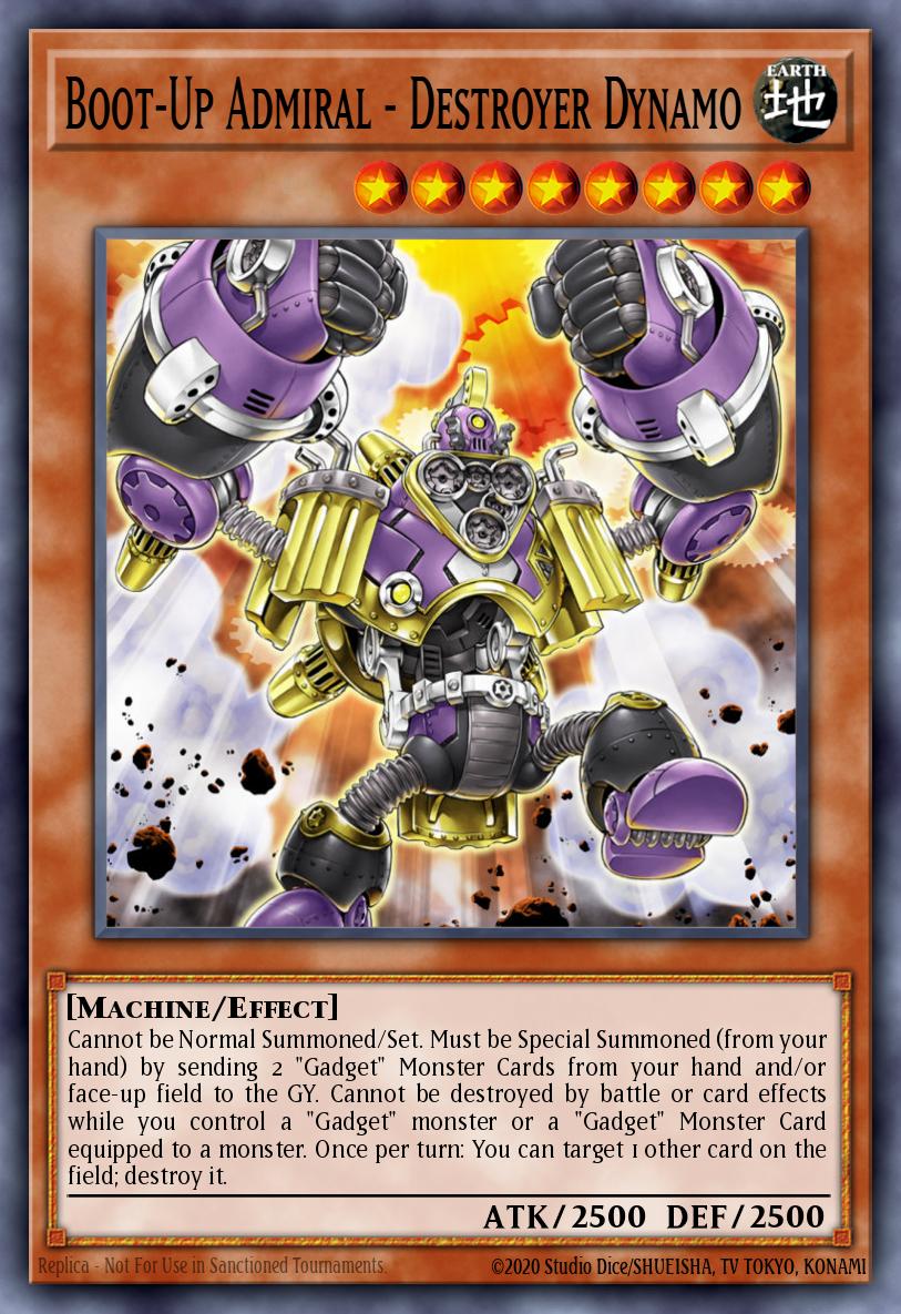 Card Image: Boot-Up Admiral - Destroyer Dynamo